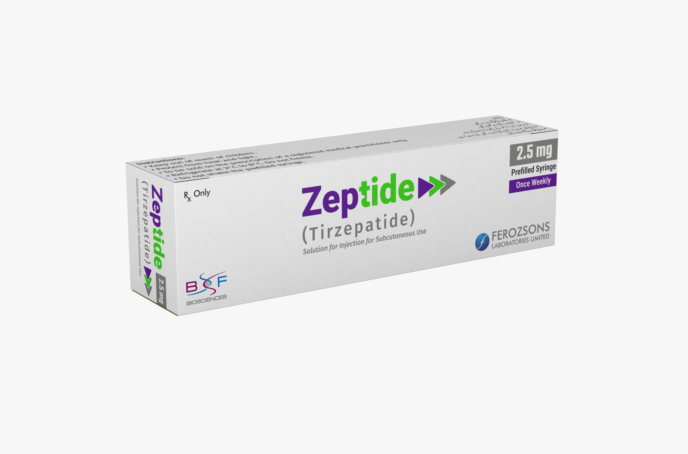 Zeptide 2.5mg